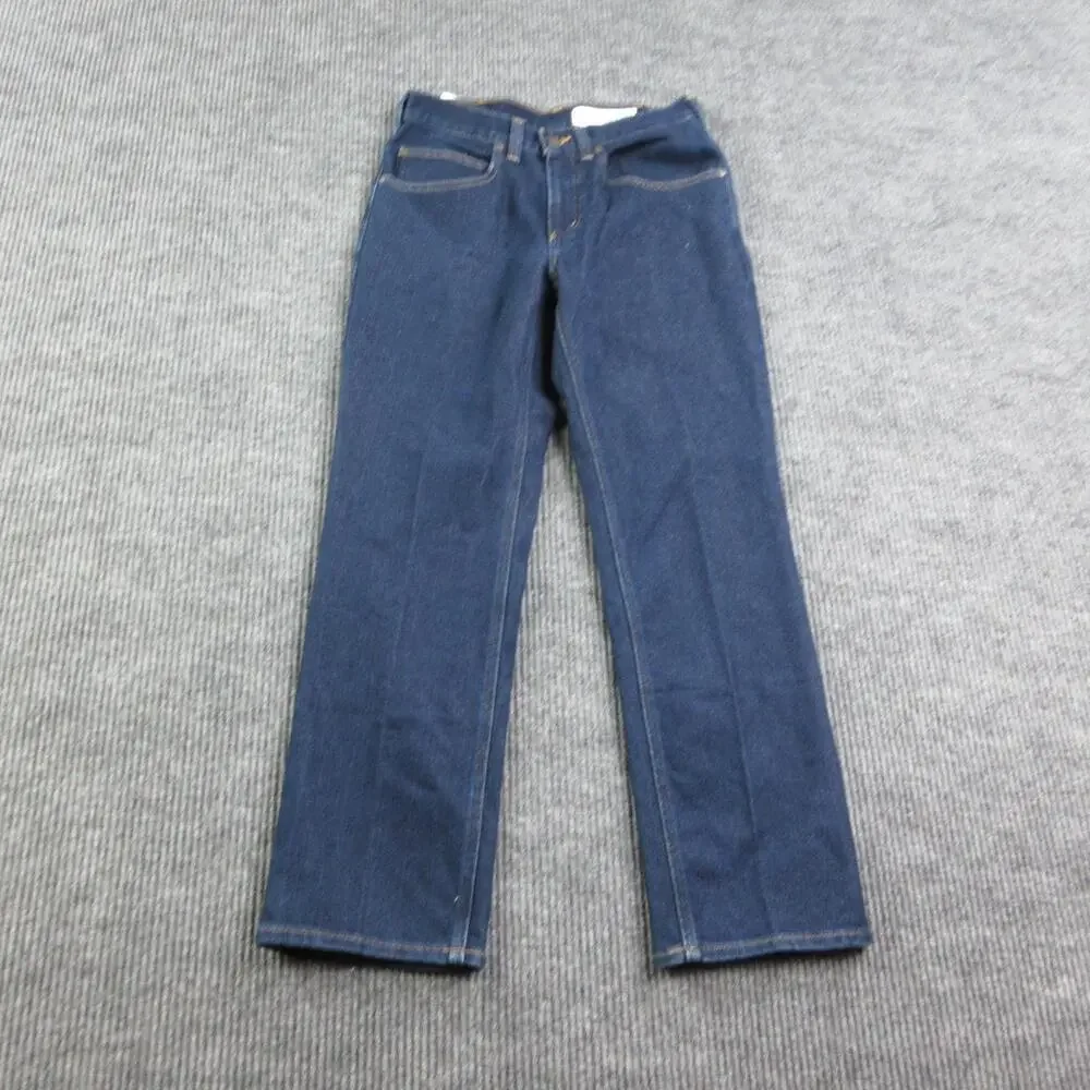 Carhartt Jeans Mens 30x28 Blue Modern Fit Straight Denim Workwear 29x29* NWT